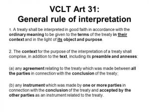 Arbitration Investment Treaties