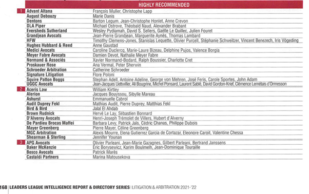 Best Arbitration Law Firm 2