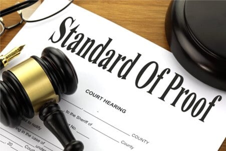 استاندارد اثبات داوری